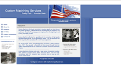 Desktop Screenshot of custommachiningsvc.com