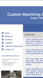 Mobile Screenshot of custommachiningsvc.com